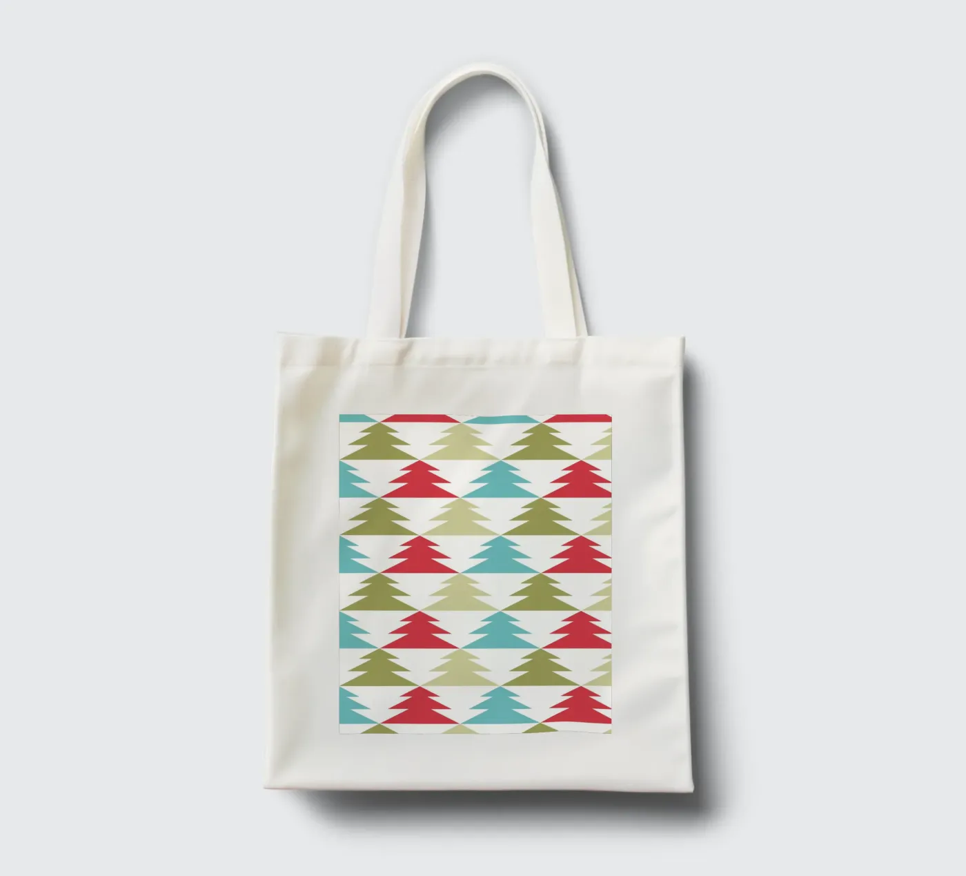 Geometric Tree Pattern tote bag by Kim Hubball Studio
