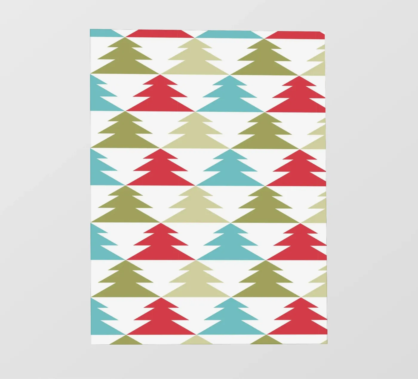 Geometric Tree Pattern backlit film by Kim Hubball Studio