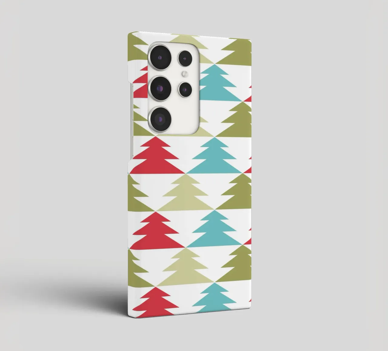 Geometric Tree Pattern cover samsung da Kim Hubball Studio