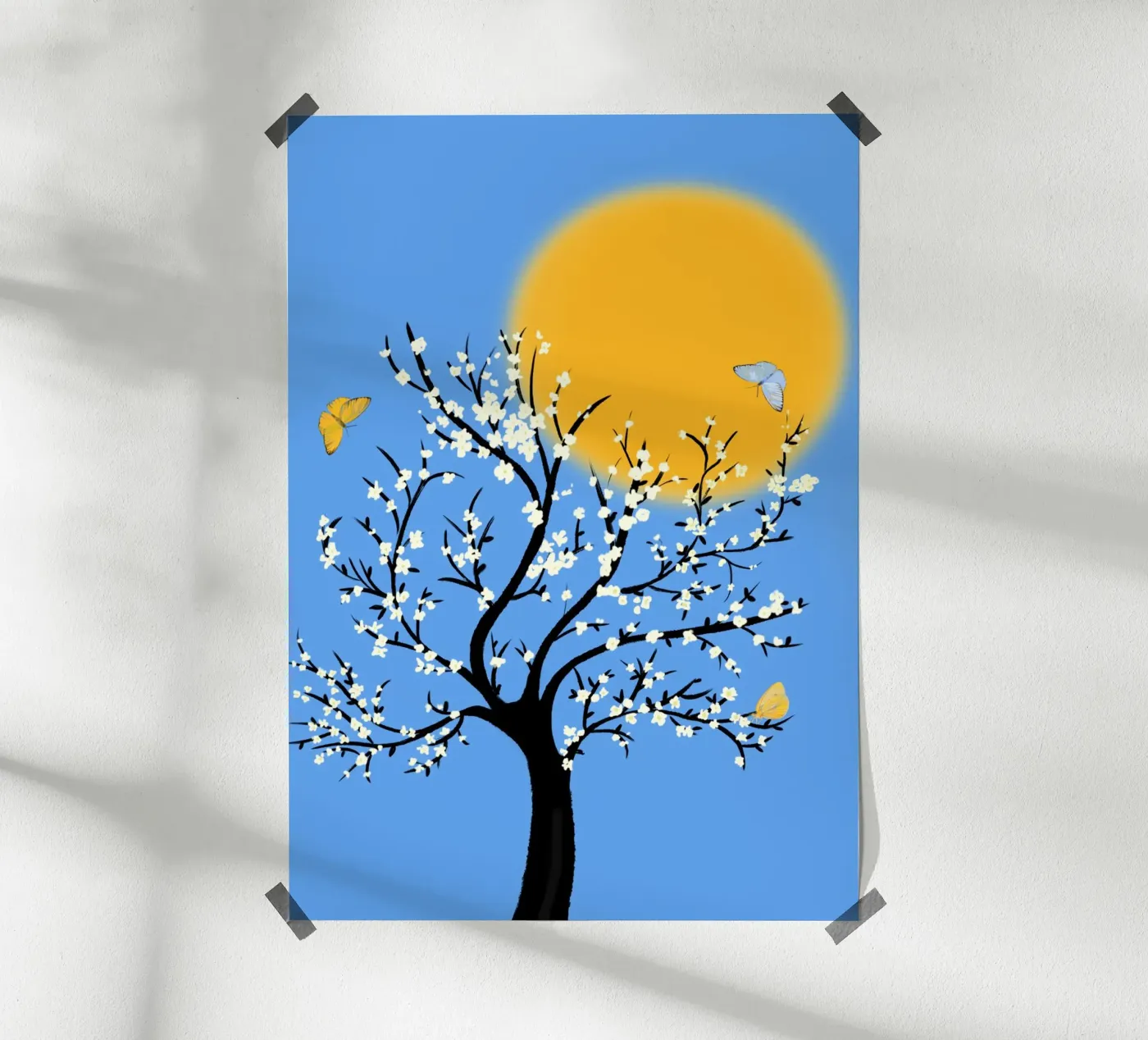 Sunset Bloom poster da ChristieC Designs