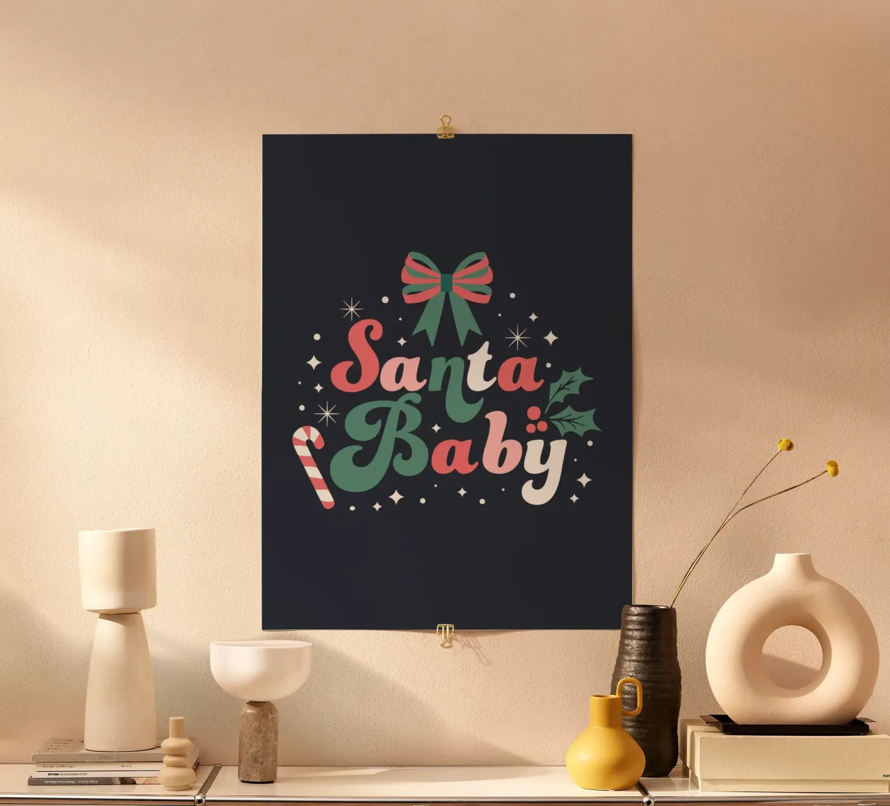 Babbo Natale poster da cafelab