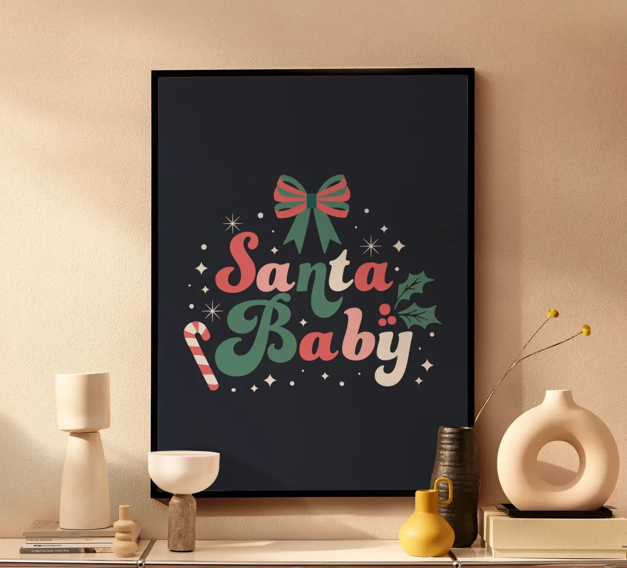 Babbo Natale poster da cafelab