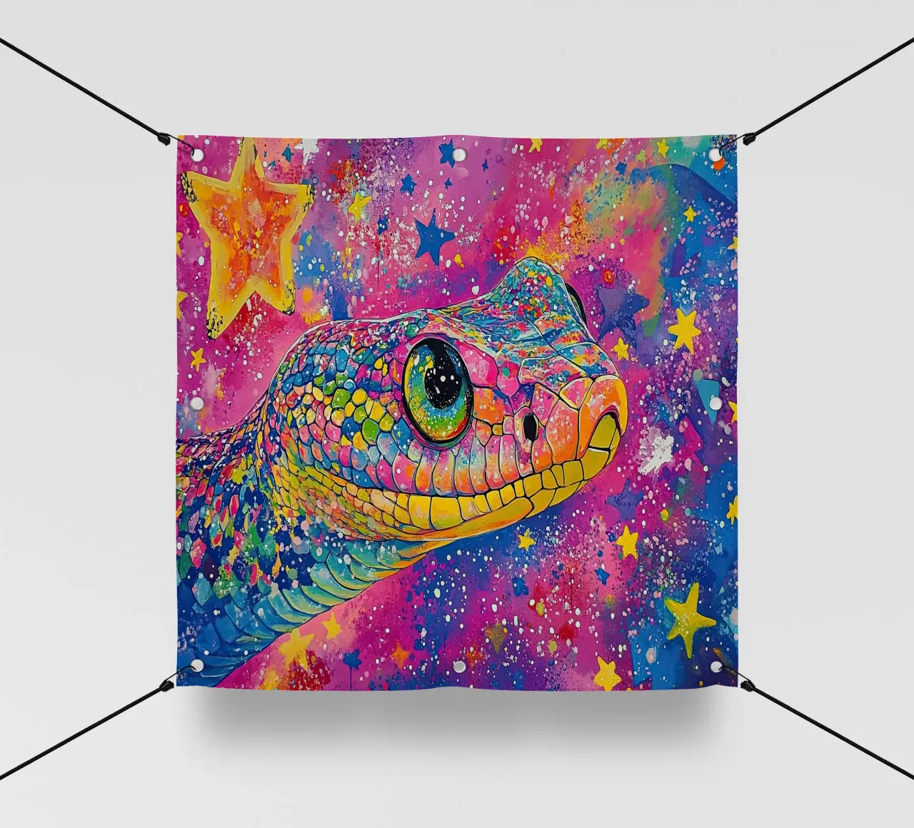 Serpente telo in pvc da Nikis Art Studio