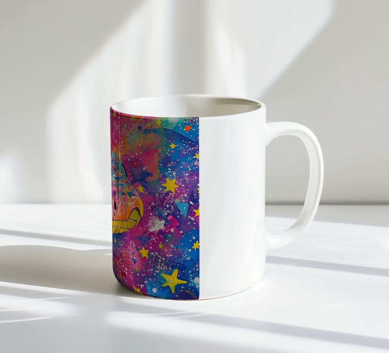 Serpente tazza in ceramica da Nikis Art Studio