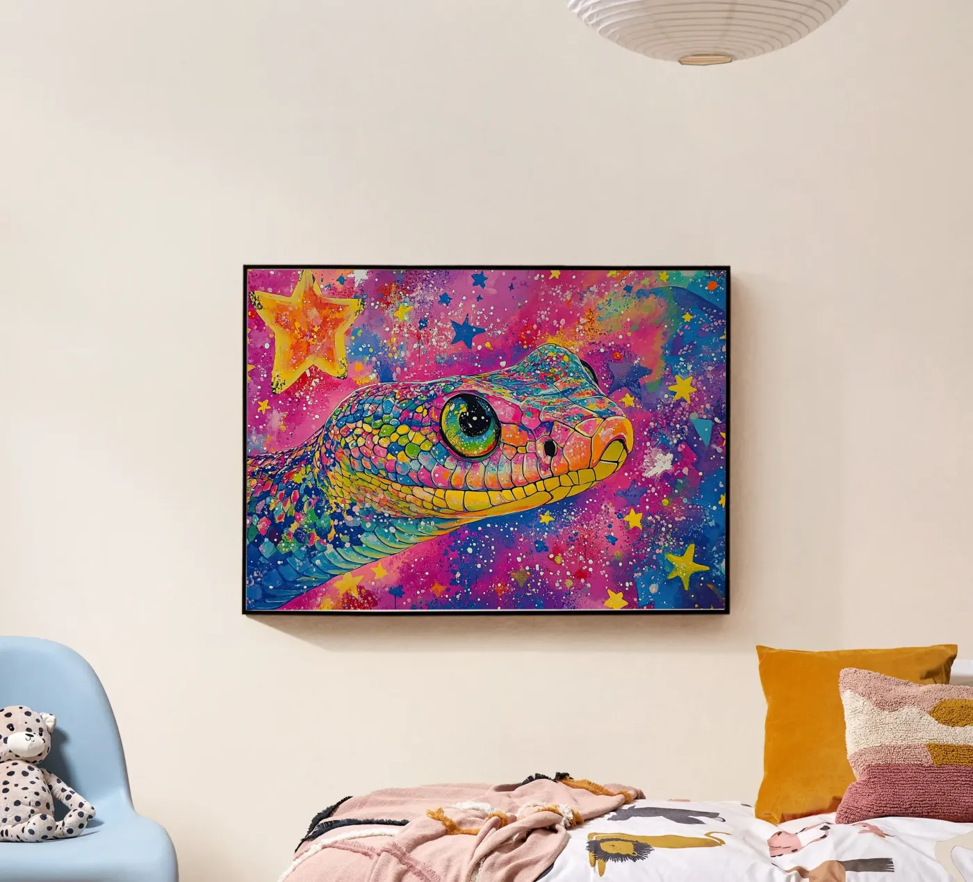 Snake plexiglas de Nikis Art Studio
