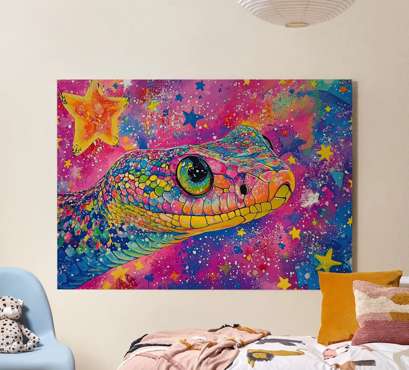 Snake plexiglas de Nikis Art Studio