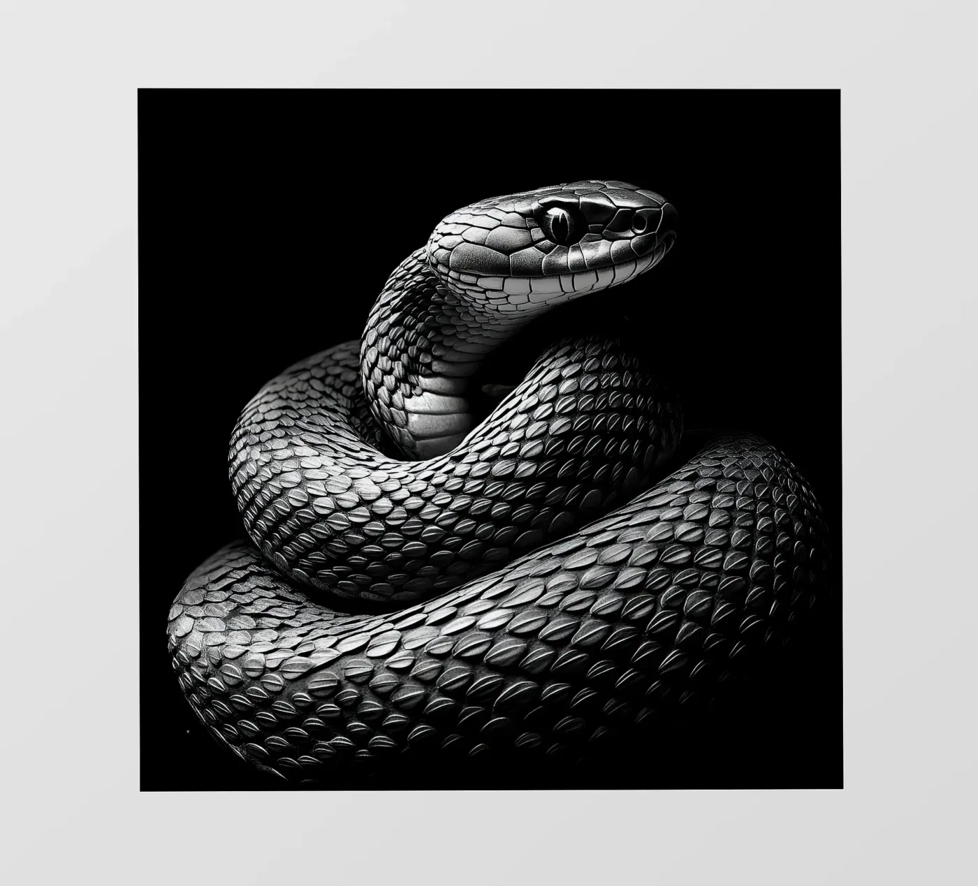 Snake fotobehang van Nikis Art Studio