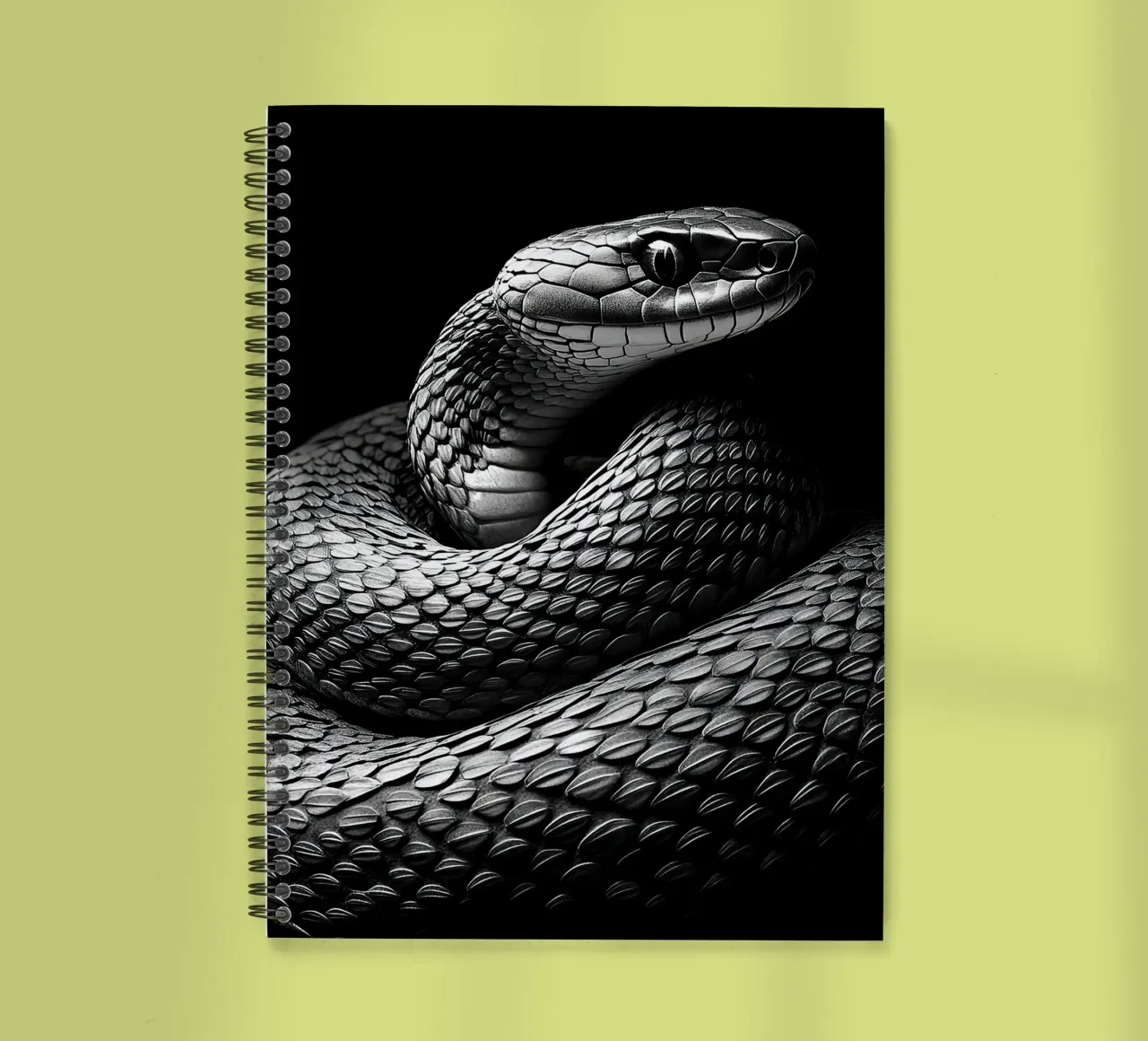 Serpente diario ad anelli da Nikis Art Studio