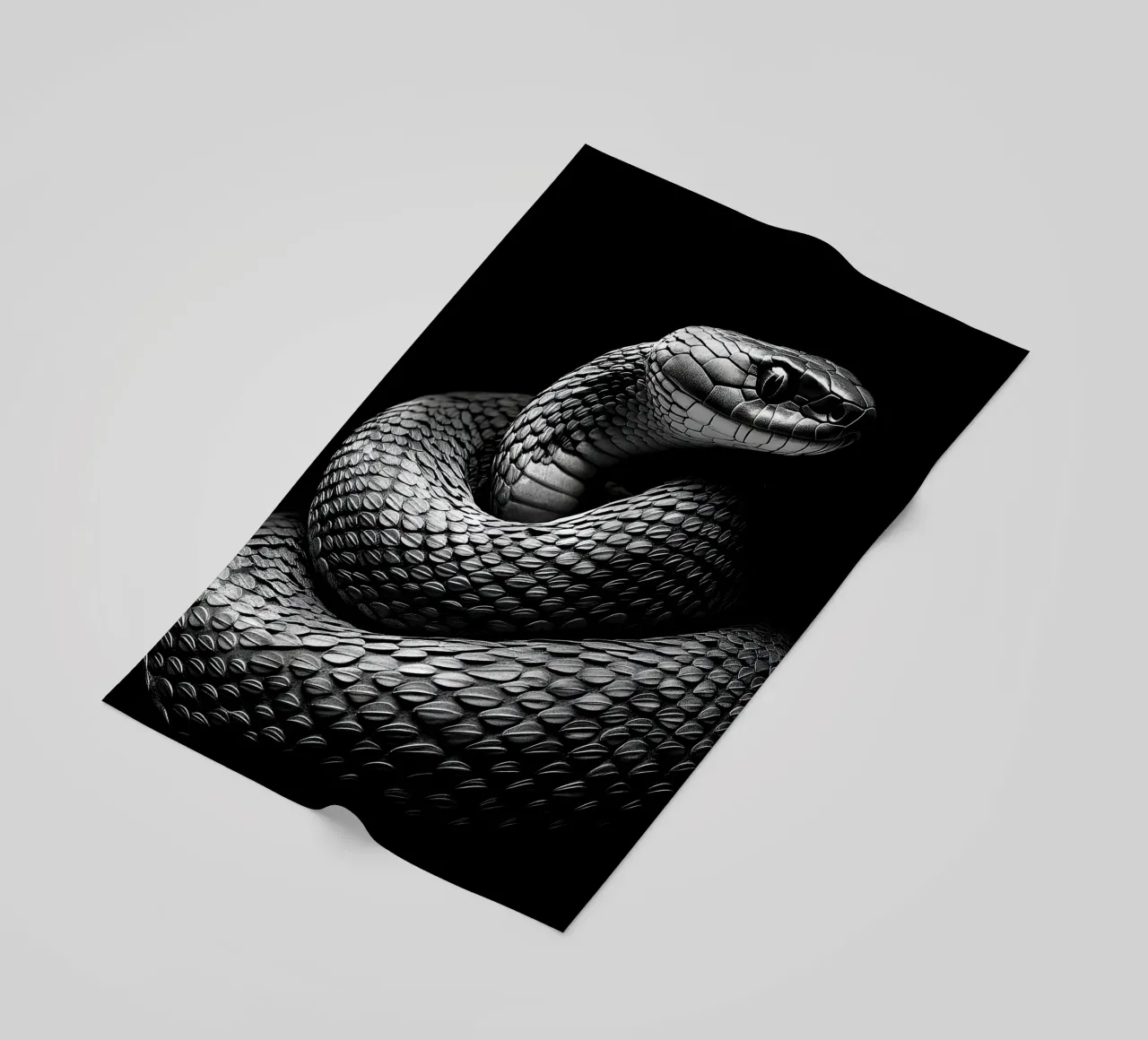 Serpente telo mare da Nikis Art Studio