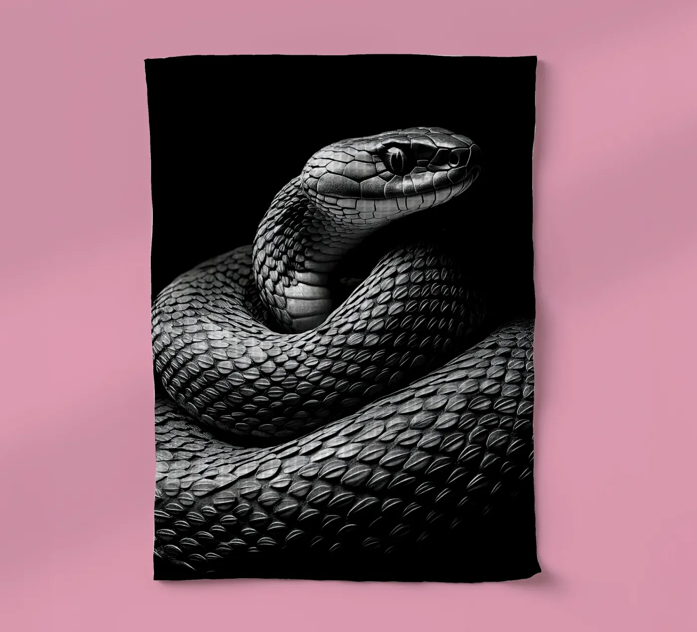 Serpent torchon de Nikis Art Studio