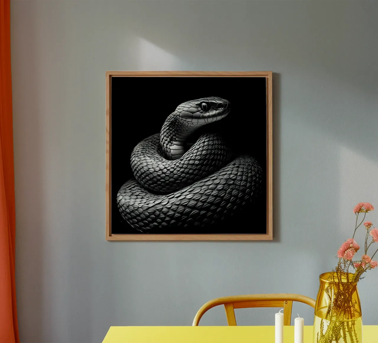 Serpente pannello forex da Nikis Art Studio