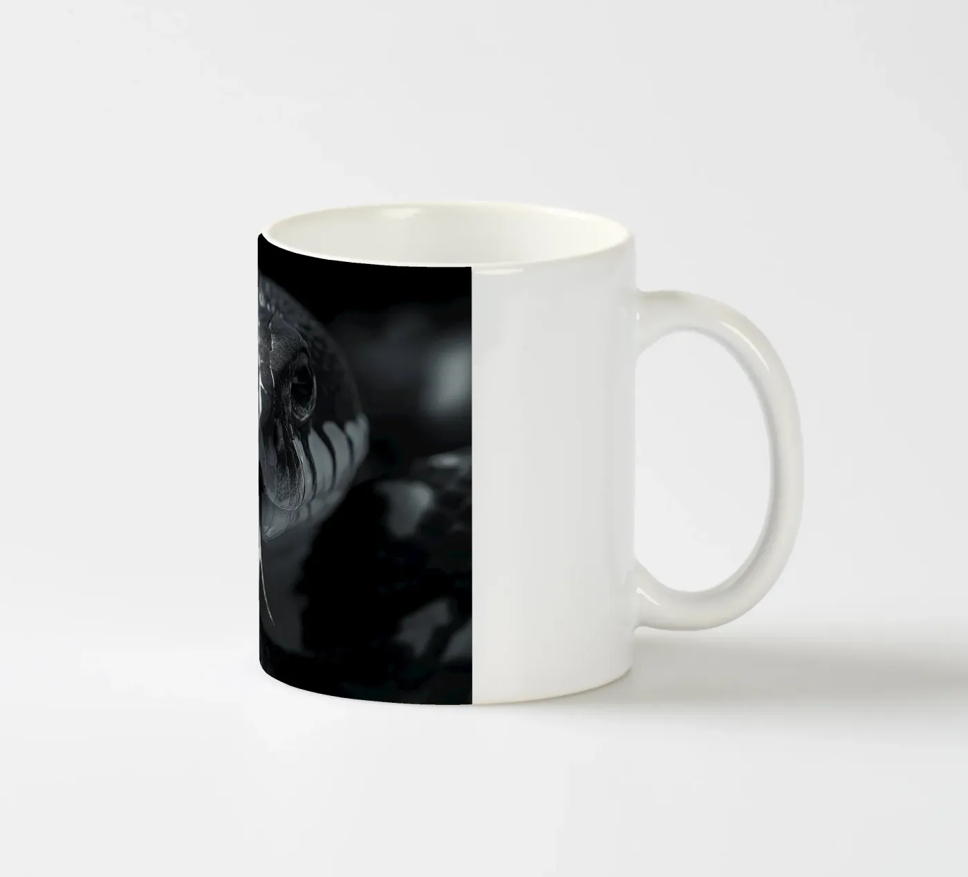 Snake ceramic mug by Nikis Art Studio