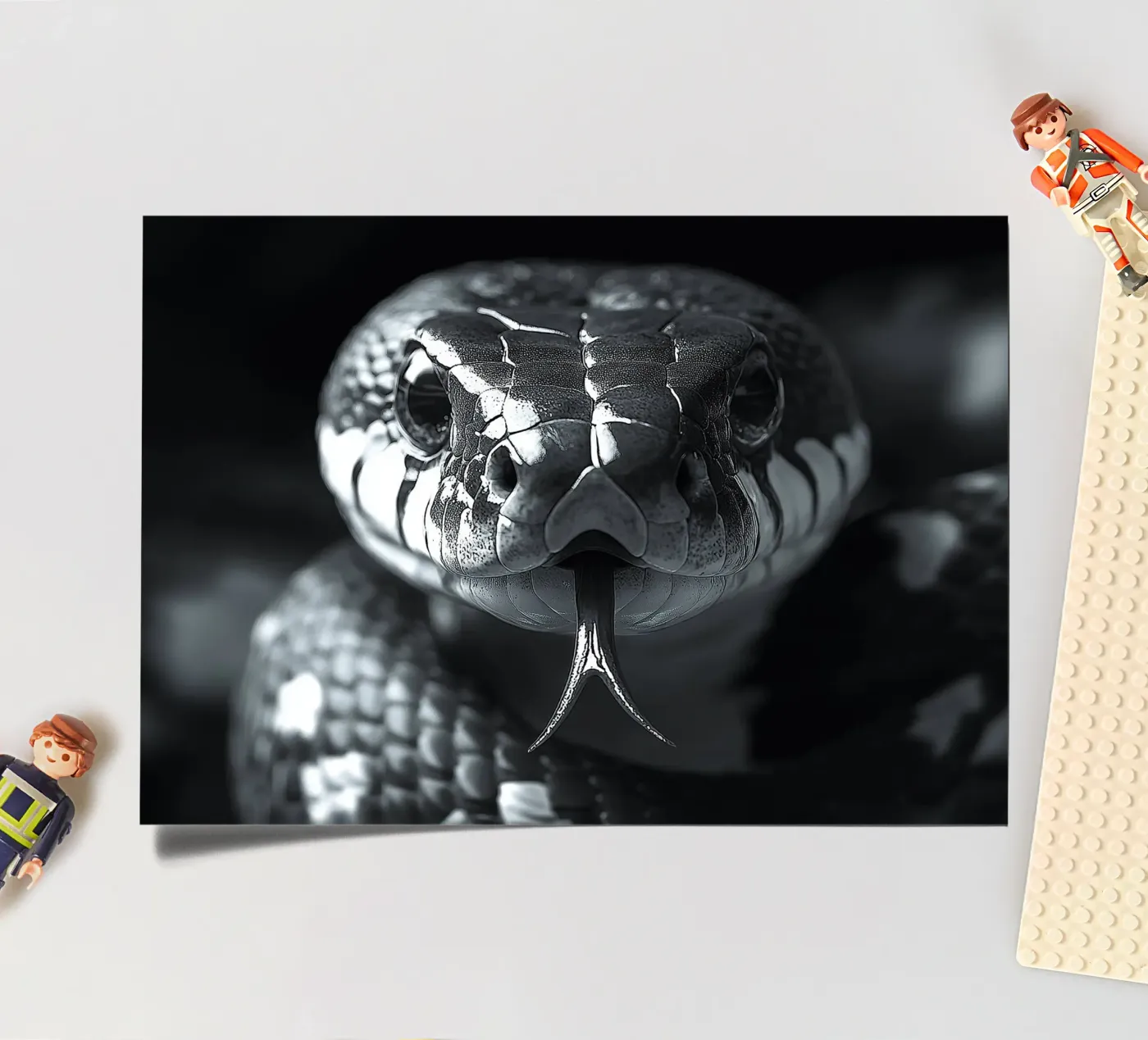 Snake sticker sheet by Nikis Art Studio