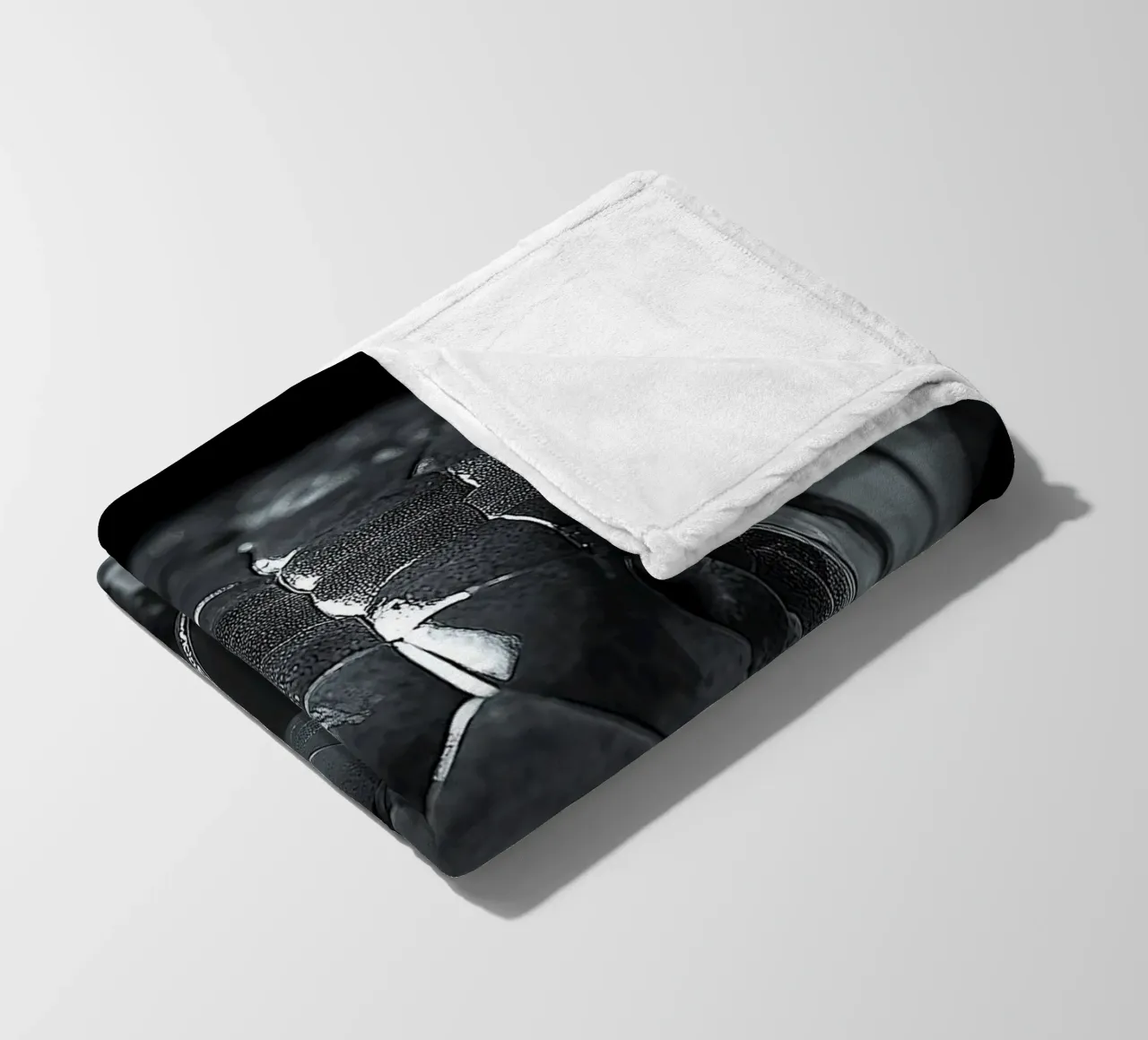 Schlange Fleecedecke von Nikis Art Studio