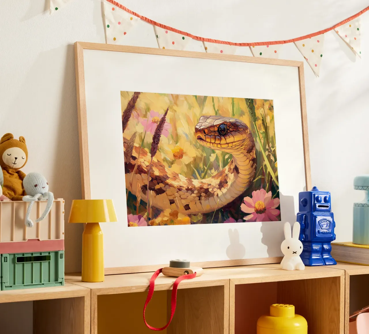 Im Dschungel verborgen: Das lautlose Jägerauge Hahnemühle von Nikis Art Studio