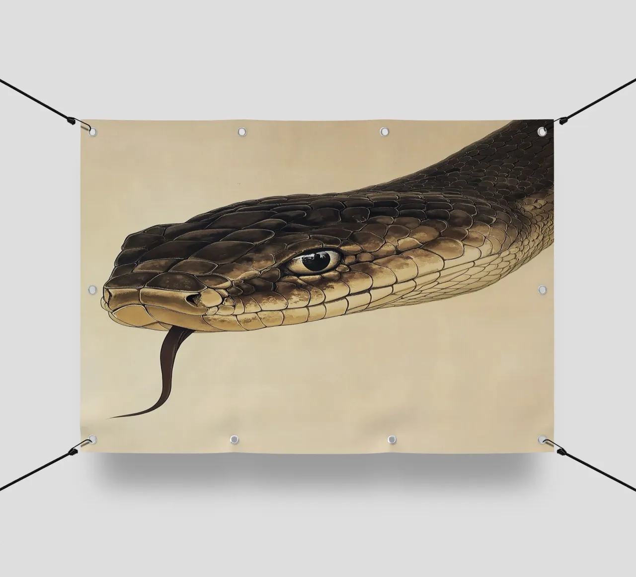 Serpente telo in pvc da Nikis Art Studio