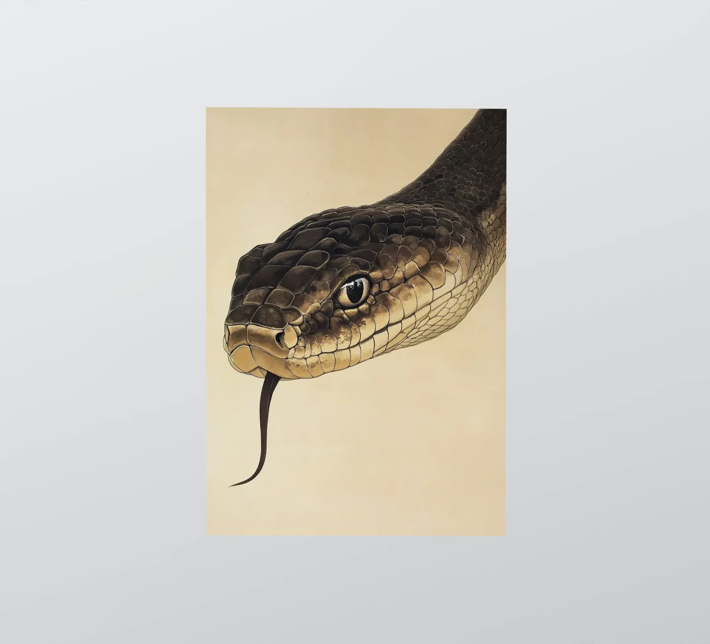 Snake sticker by Nikis Art Studio