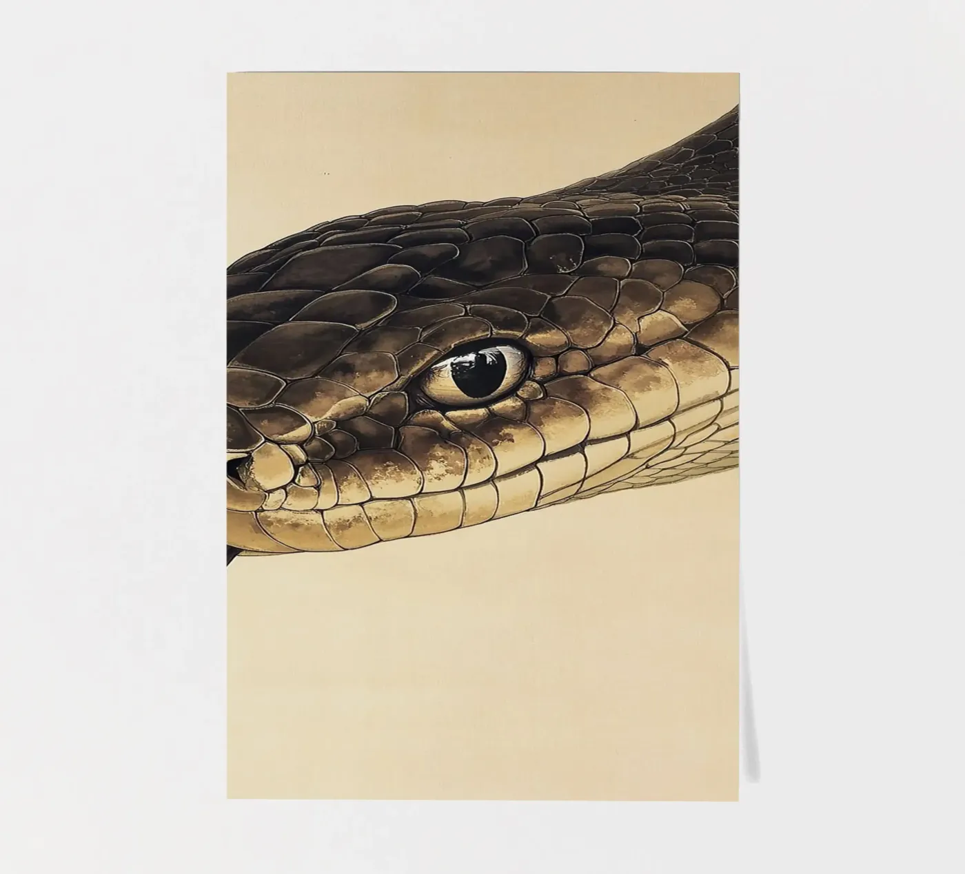 Snake sticker sheet by Nikis Art Studio