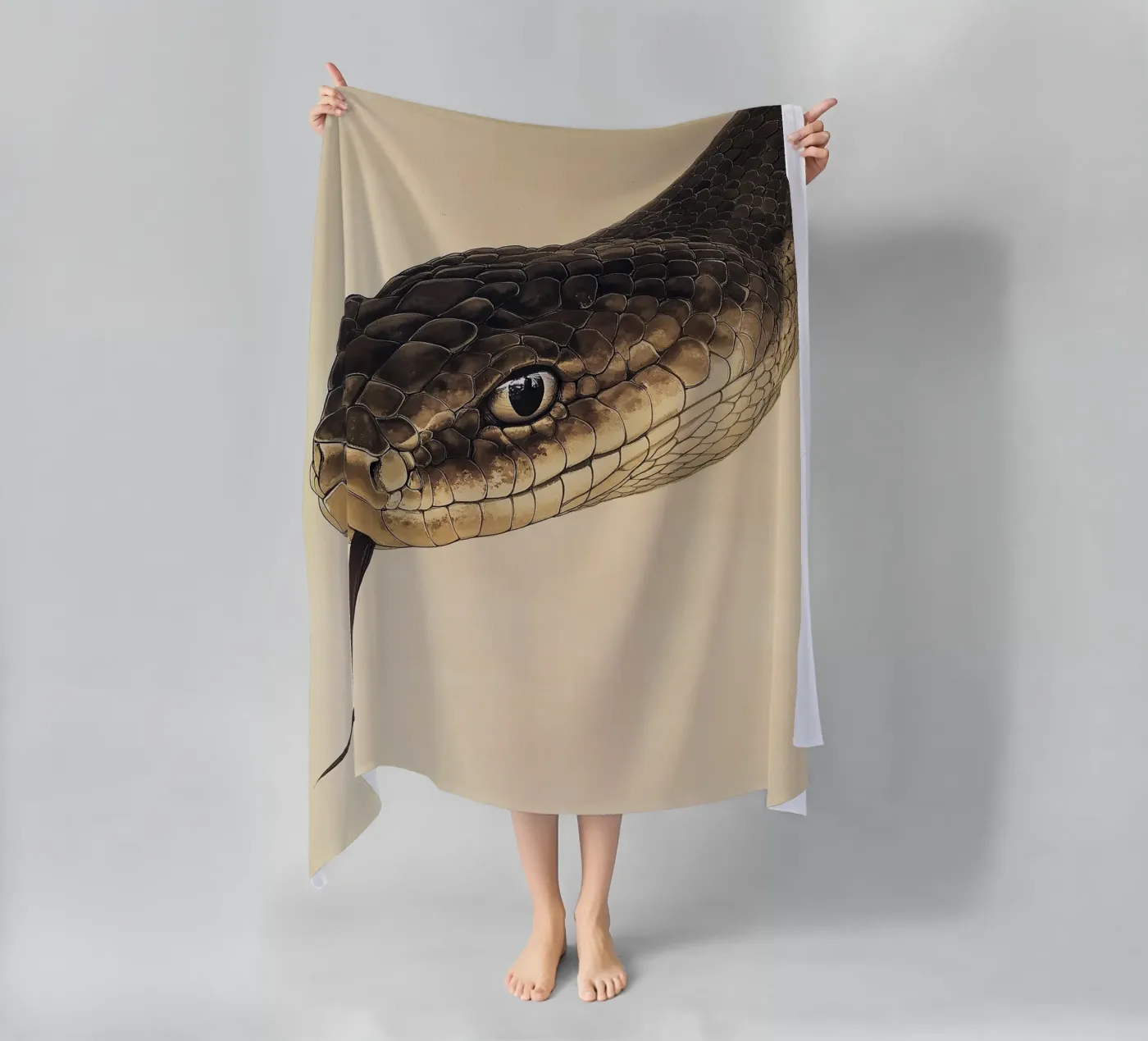 Serpente telo mare da Nikis Art Studio