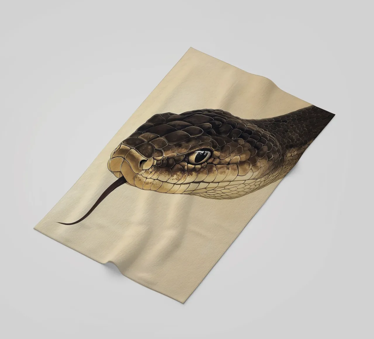 Serpente telo mare da Nikis Art Studio