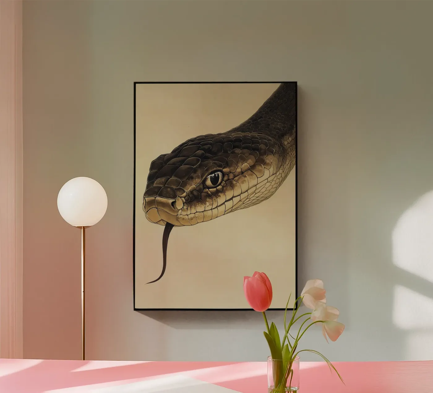 Snake plexiglass da Nikis Art Studio