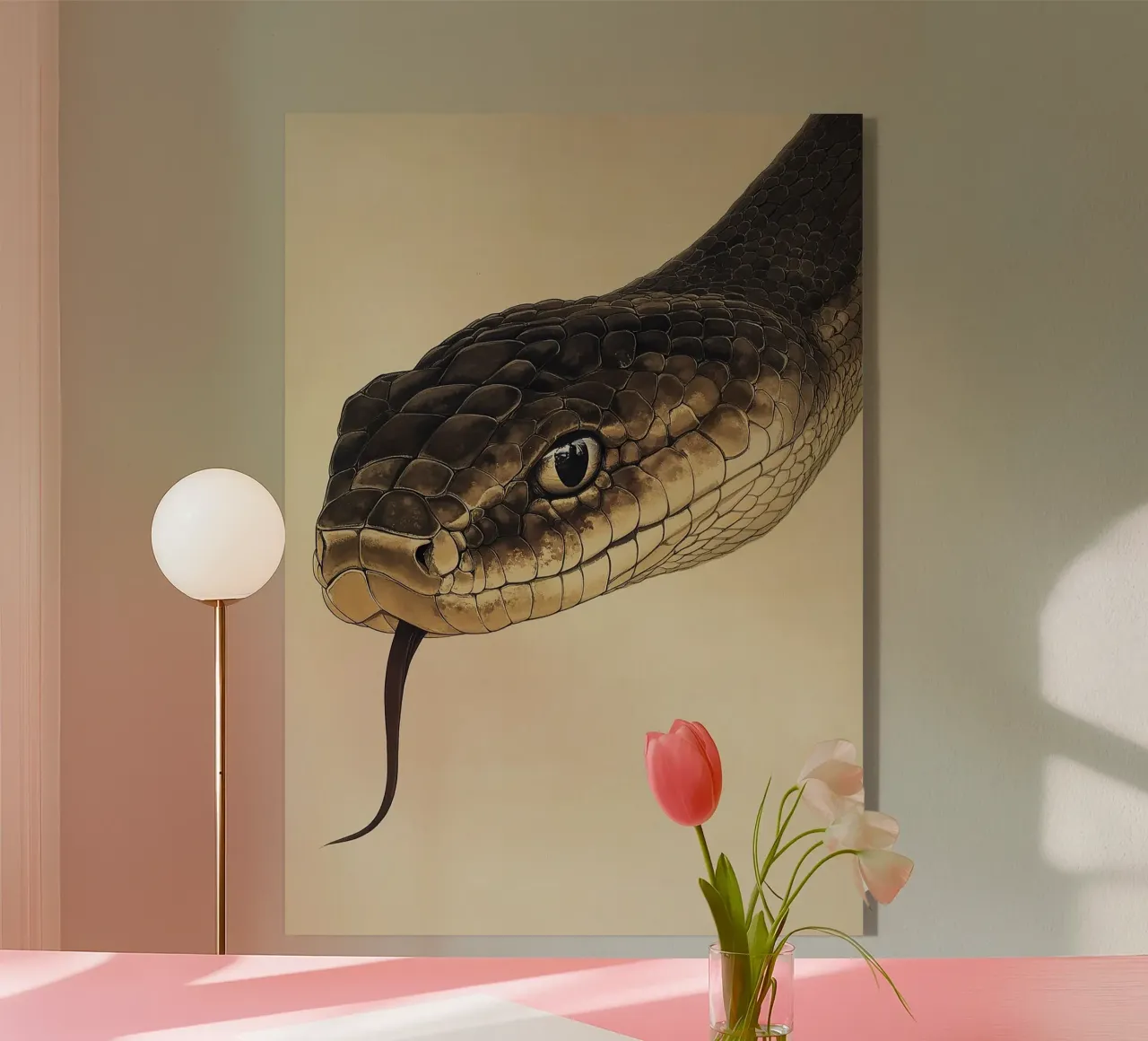 Serpente plexiglass da Nikis Art Studio