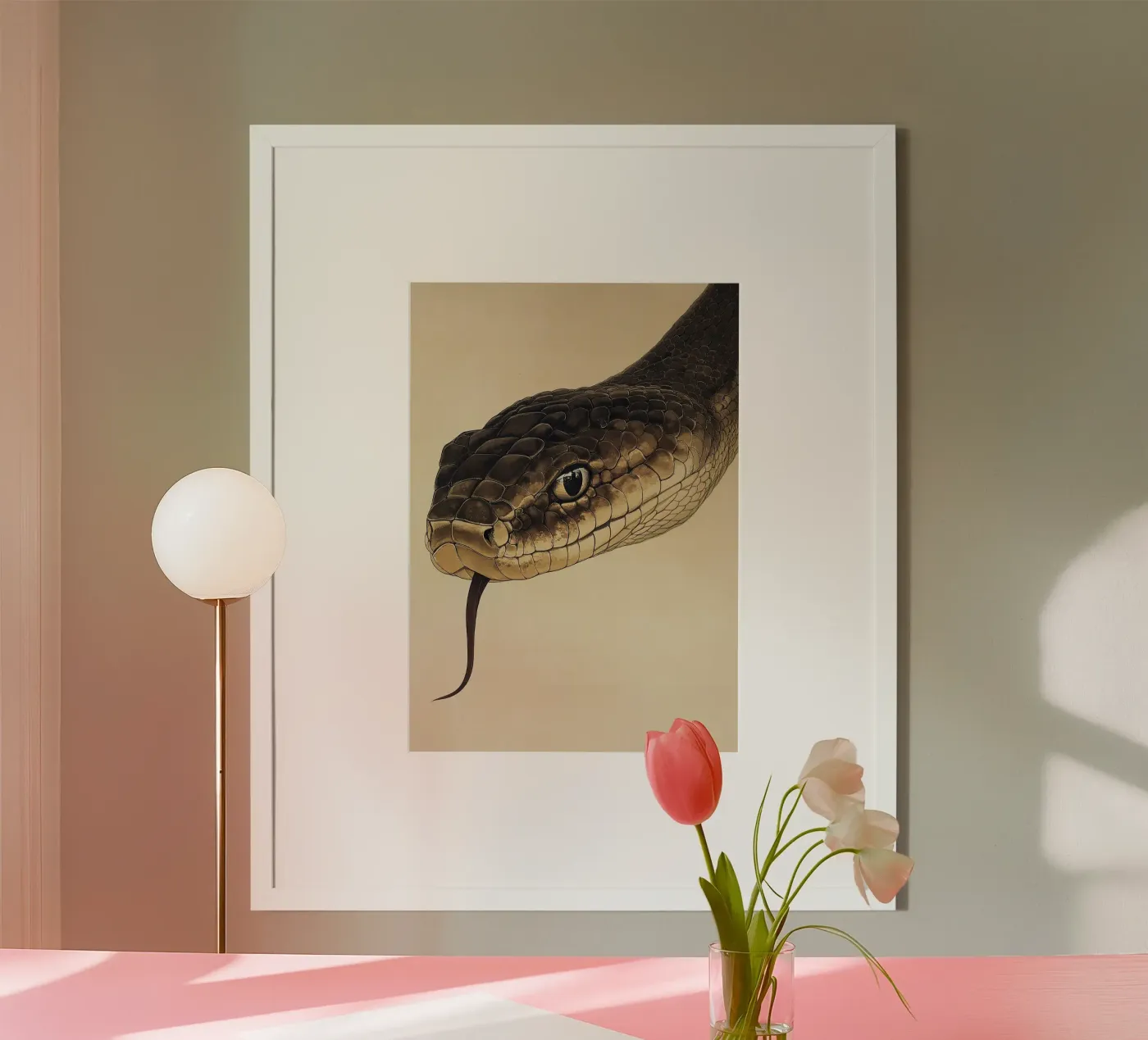 Serpente poster da Nikis Art Studio
