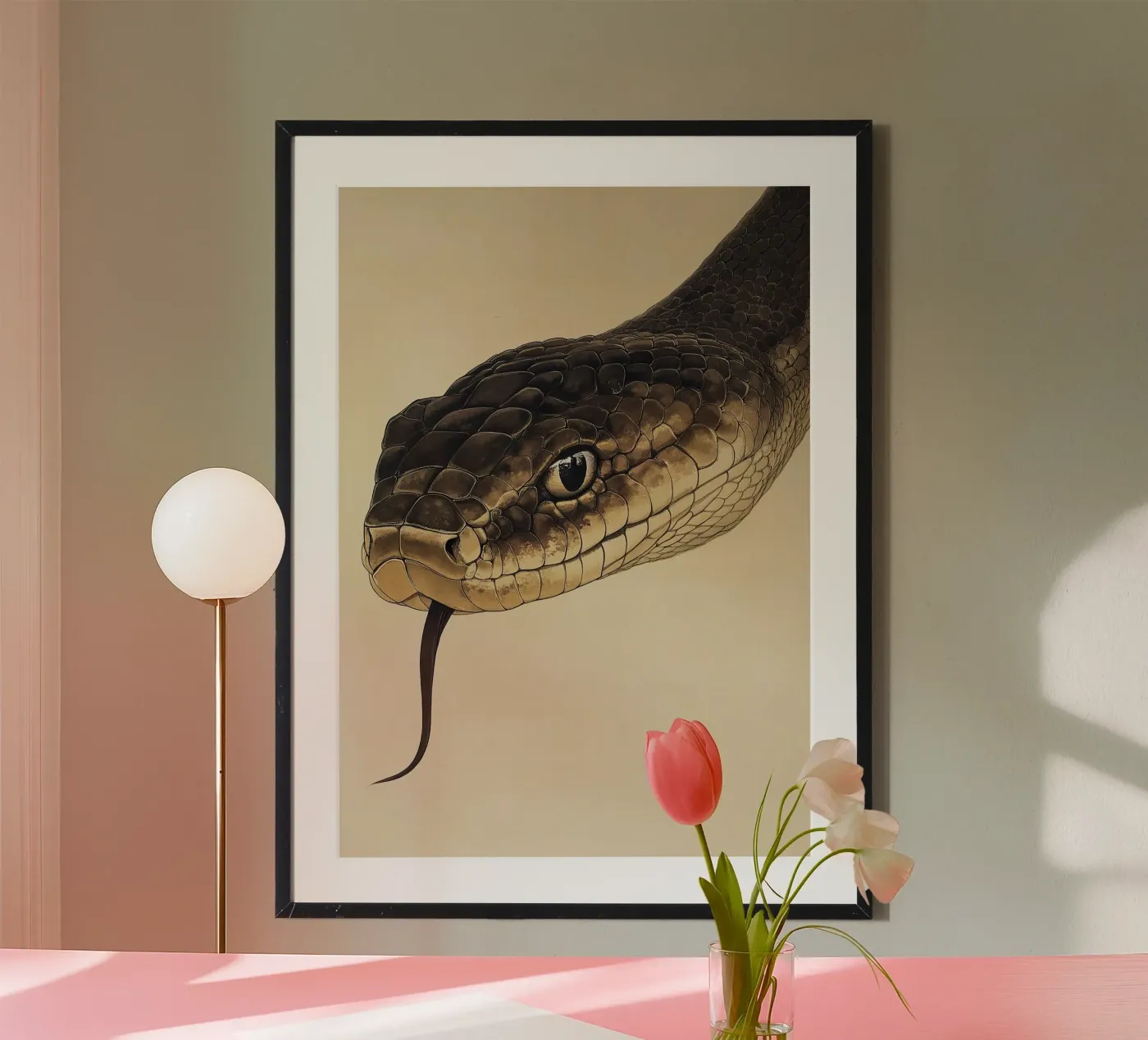 Serpente poster da Nikis Art Studio