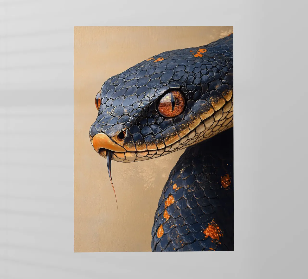 Serpente pellicola backlit da Nikis Art Studio