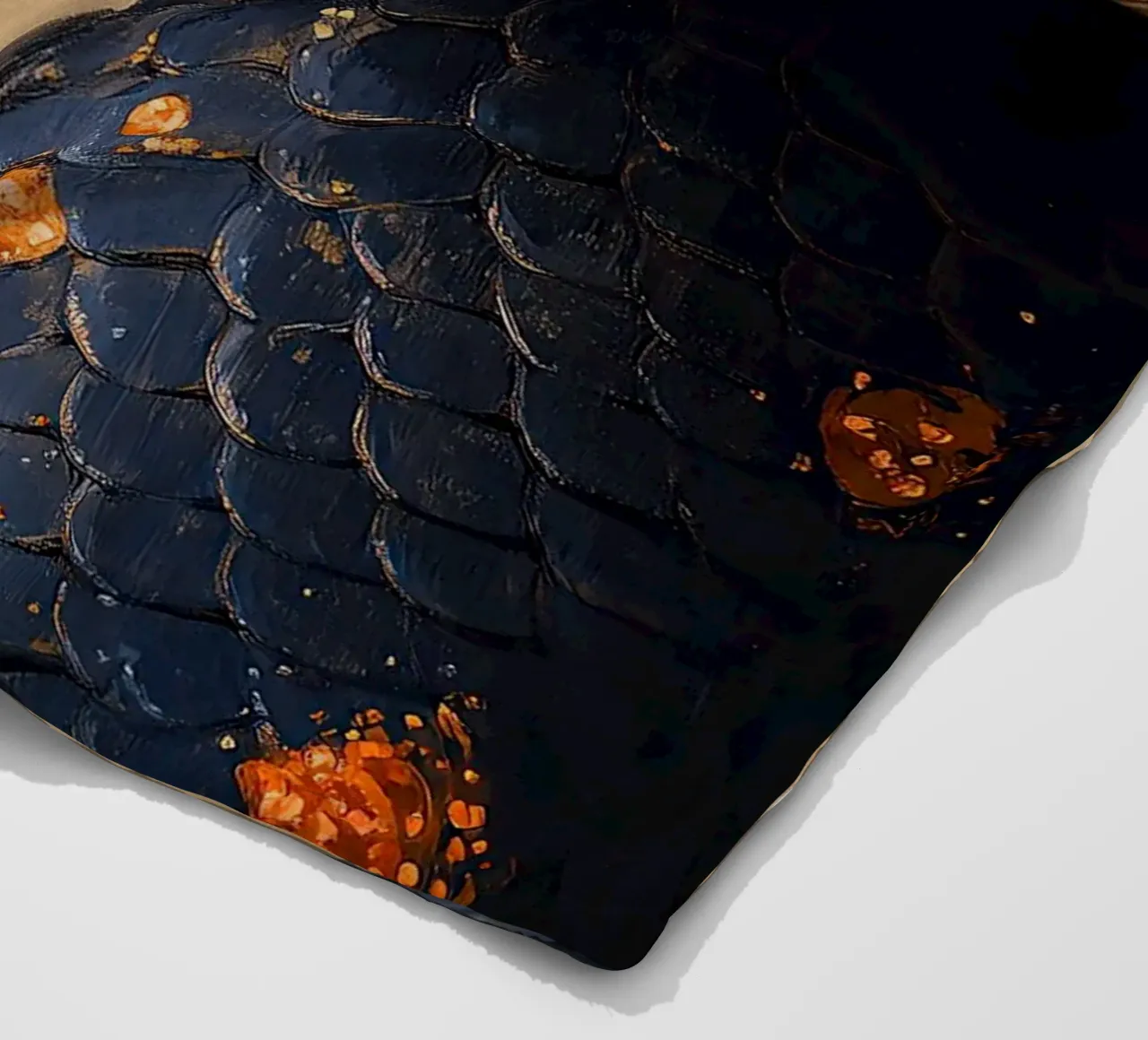 Snake Fleecedecke von Nikis Art Studio