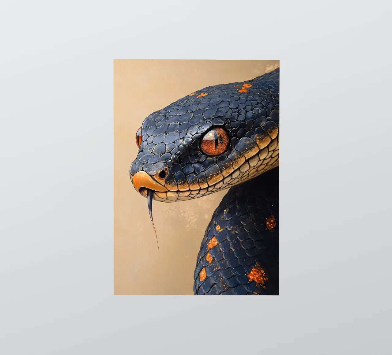 Serpente adesivo da Nikis Art Studio