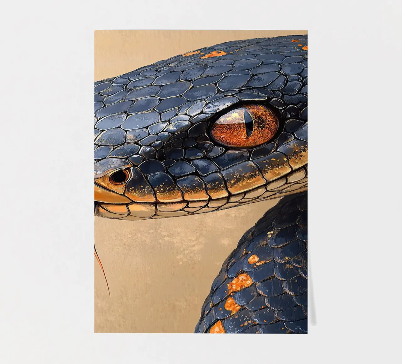 Snake sticker sheet by Nikis Art Studio