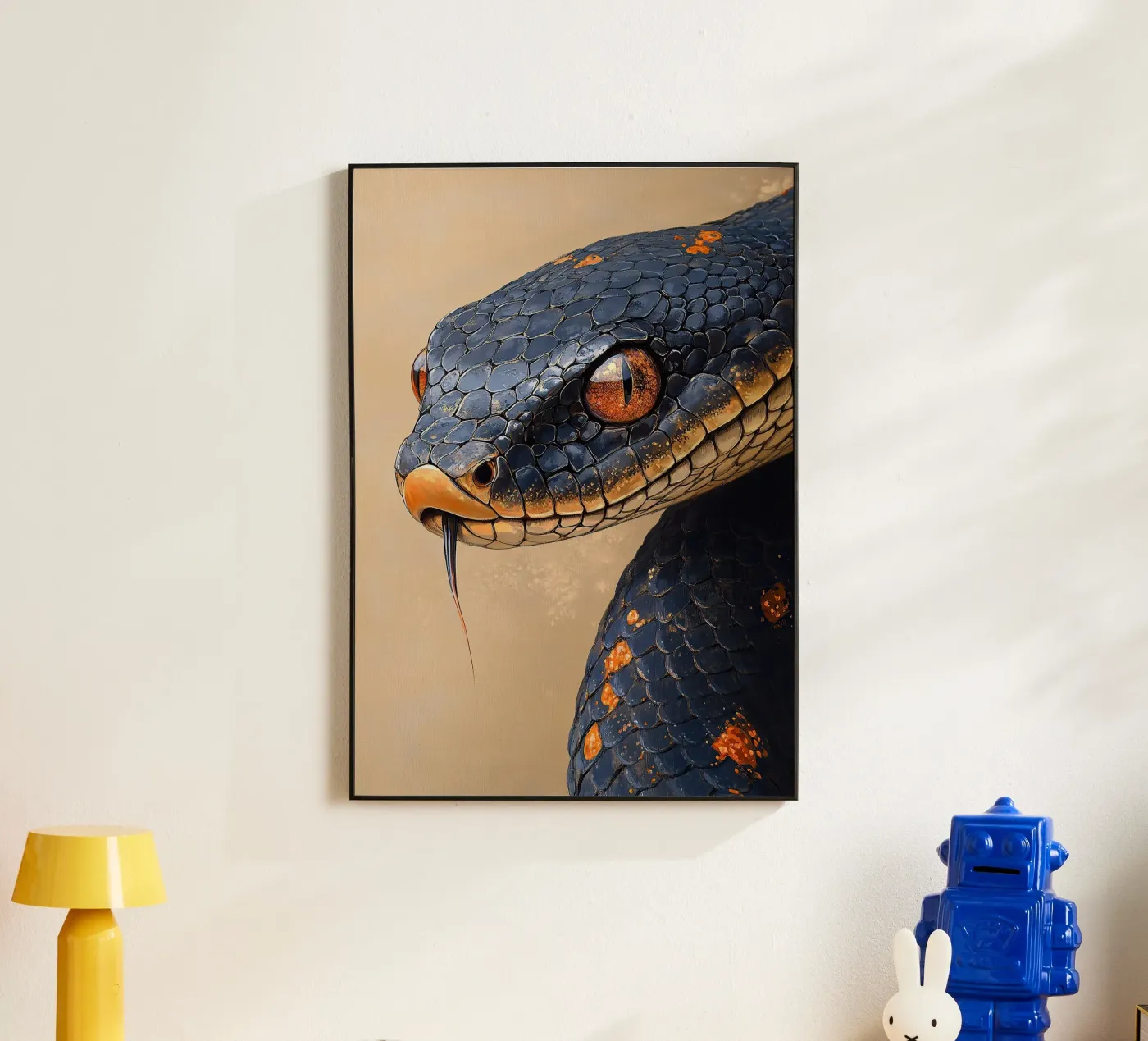 Serpente alluminio dibond da Nikis Art Studio