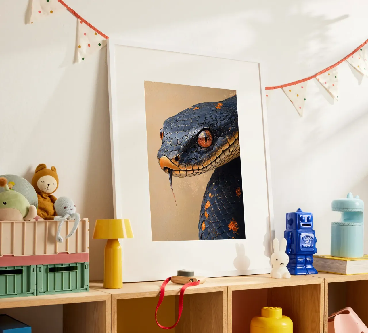 Serpente poster da Nikis Art Studio