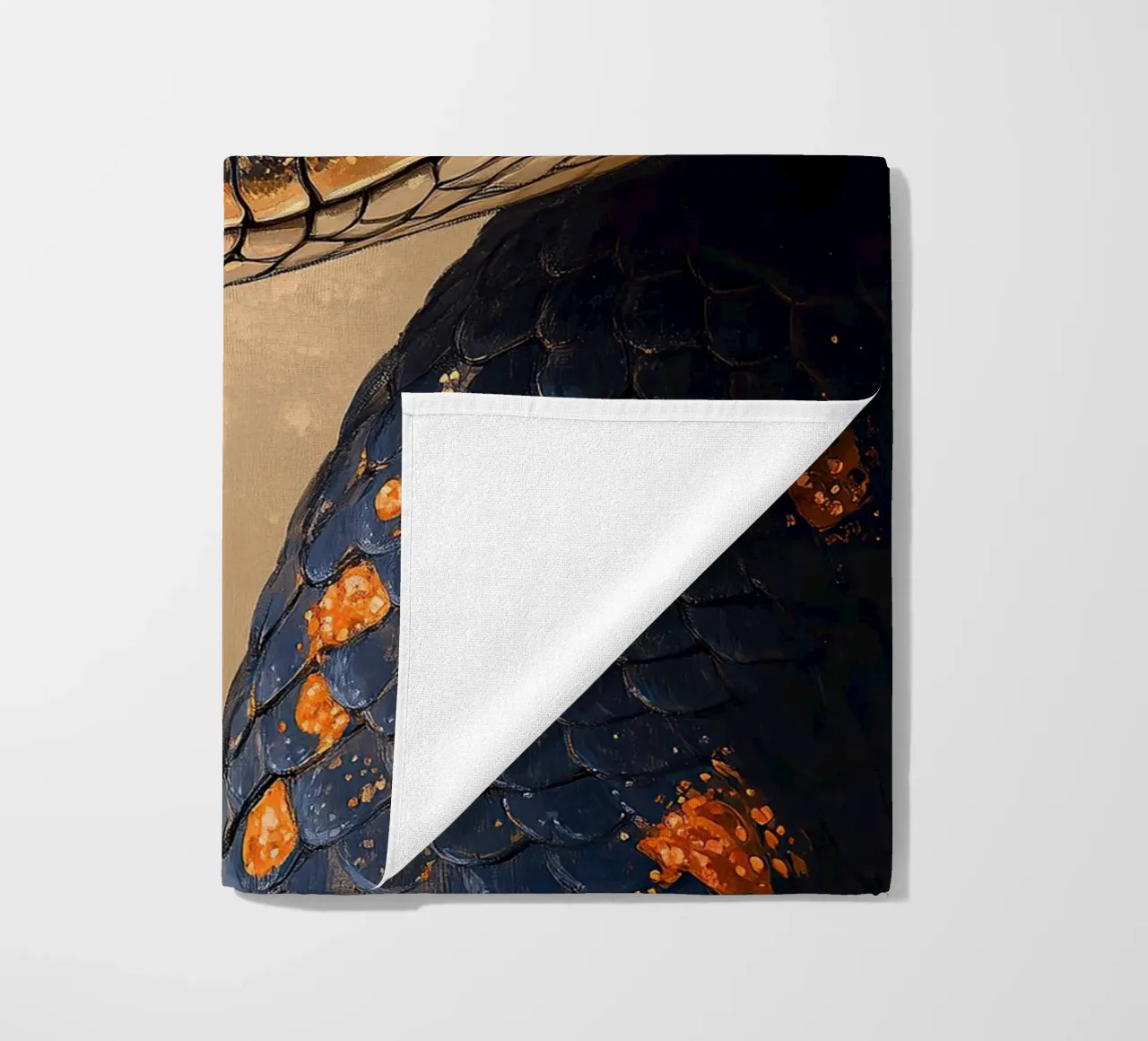 Serpent serviette de plage de Nikis Art Studio