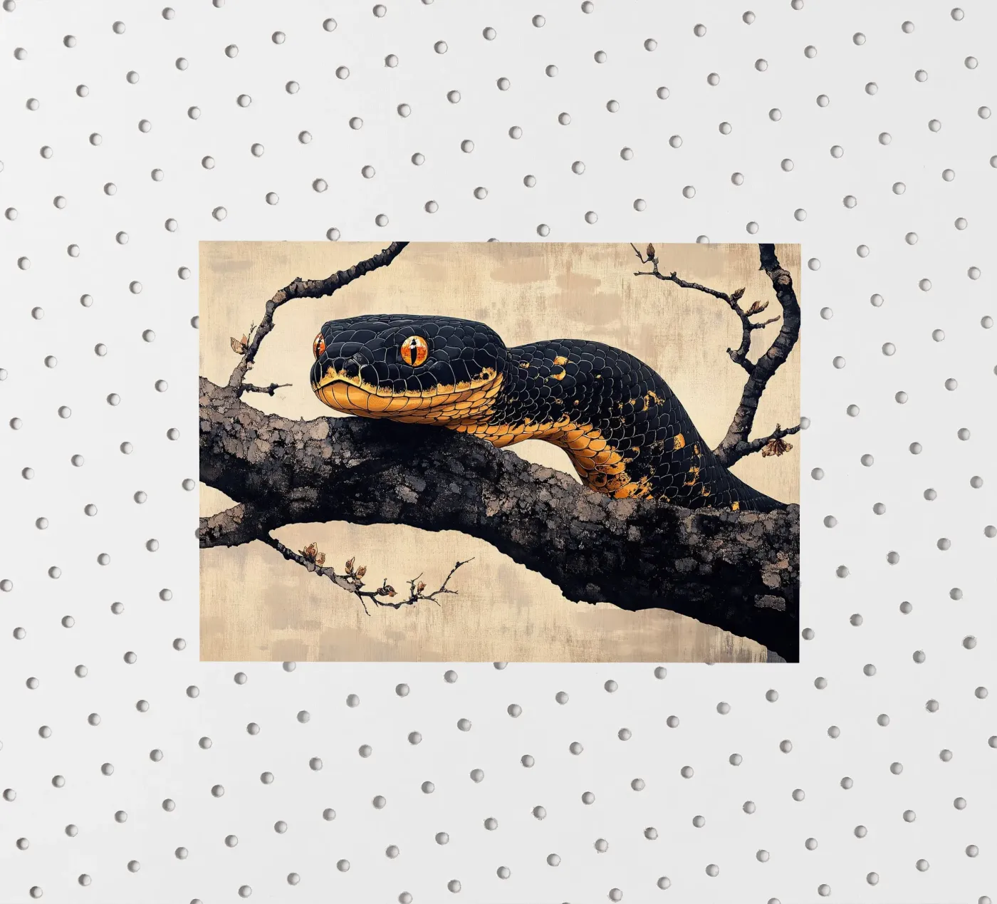 Serpente adesivo da Nikis Art Studio