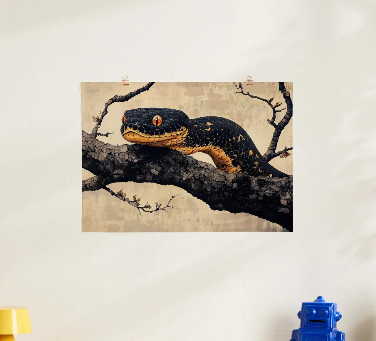 Serpente poster da Nikis Art Studio