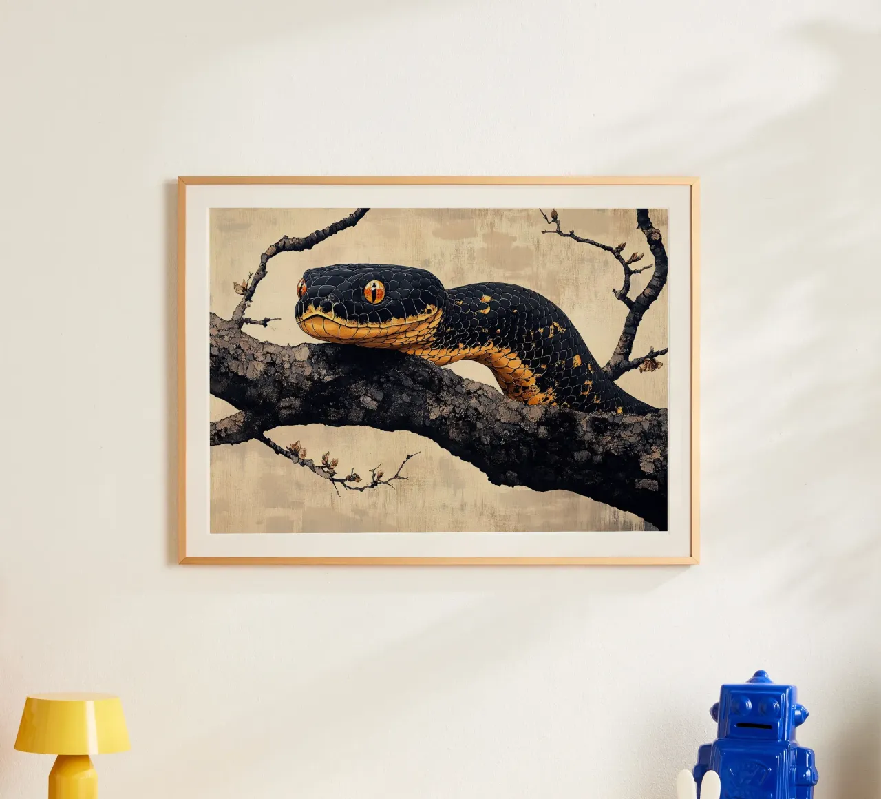 Serpente poster da Nikis Art Studio