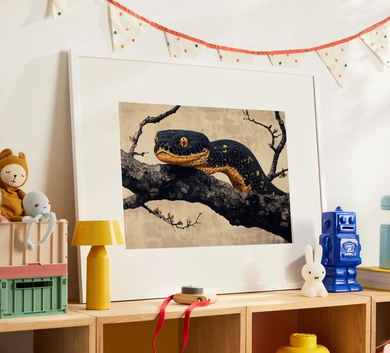 Serpente poster da Nikis Art Studio