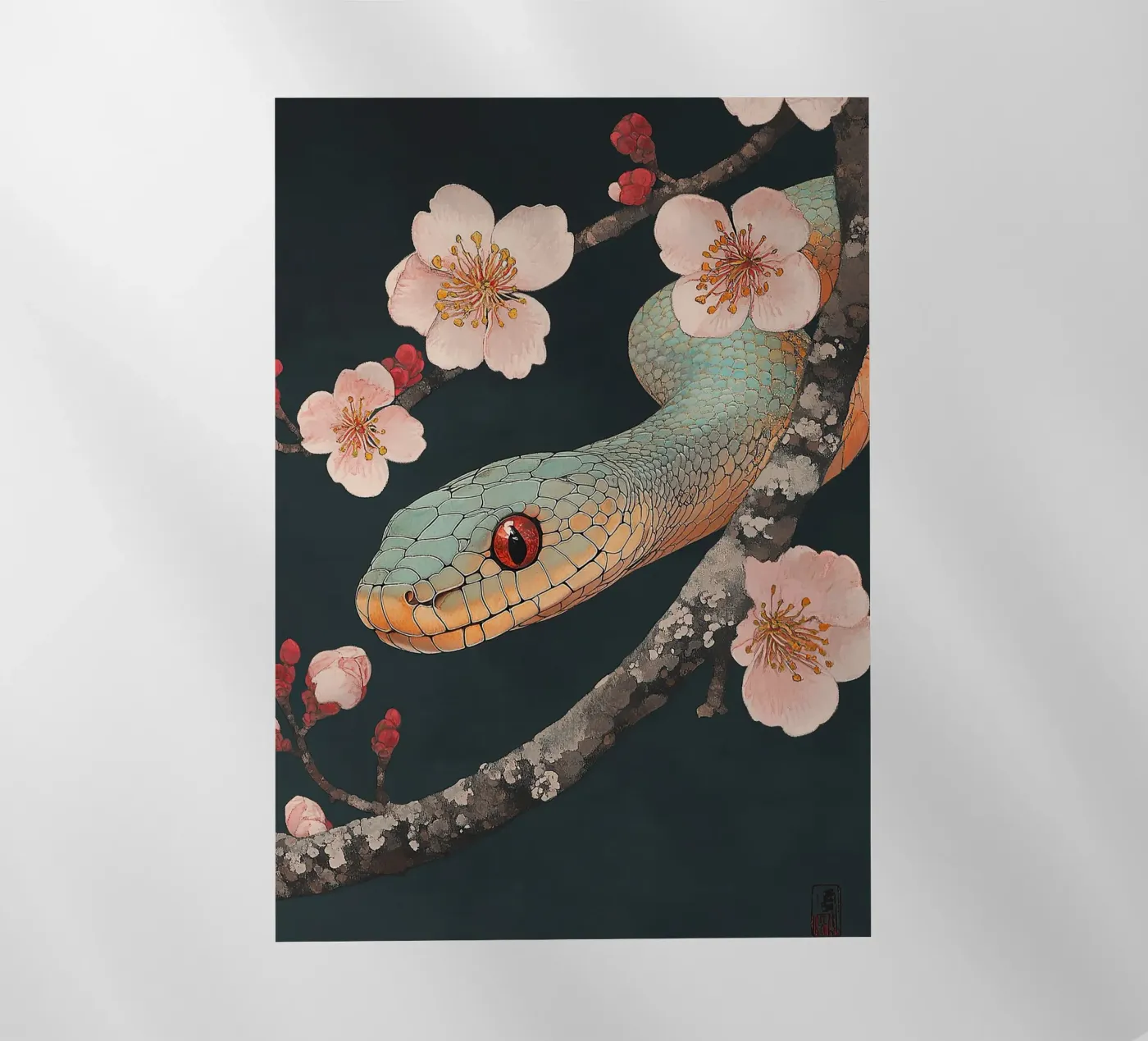 Snake pellicola backlit da Nikis Art Studio