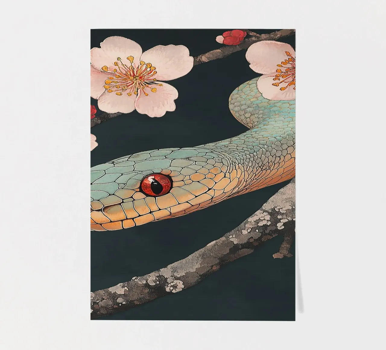 Snake sticker sheet by Nikis Art Studio