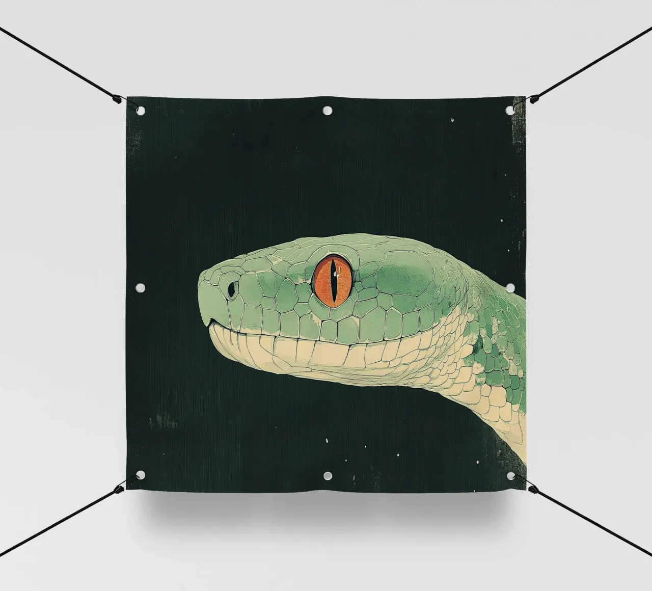Serpente telo in pvc da Nikis Art Studio