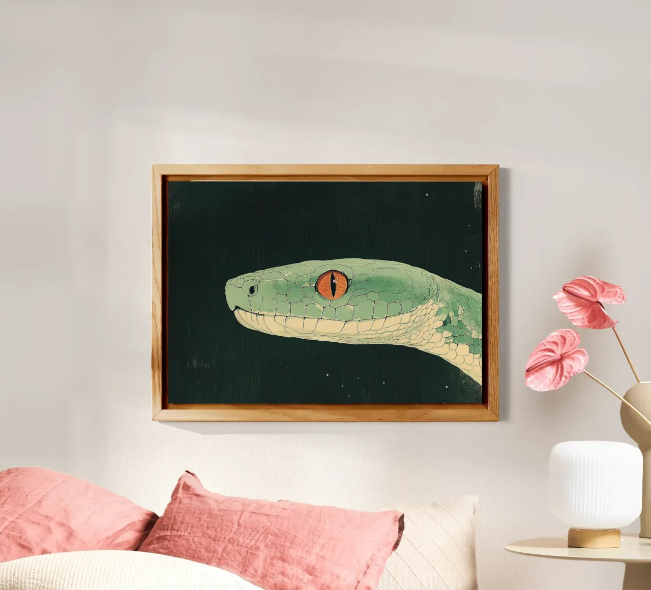 Serpente pannello forex da Nikis Art Studio