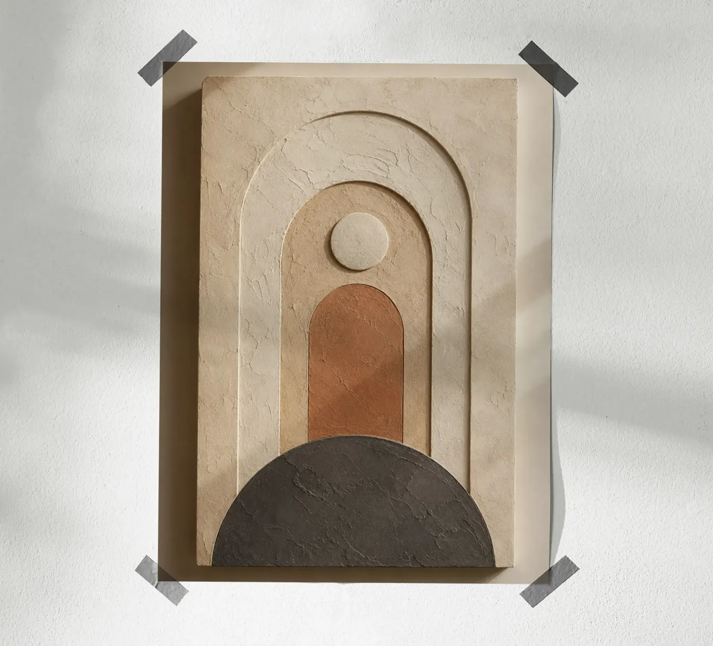 Plaster Arch Relief poster da NeverOver