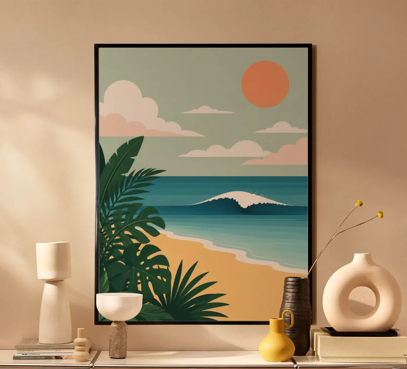 Tropical Beach poster da NeverOver