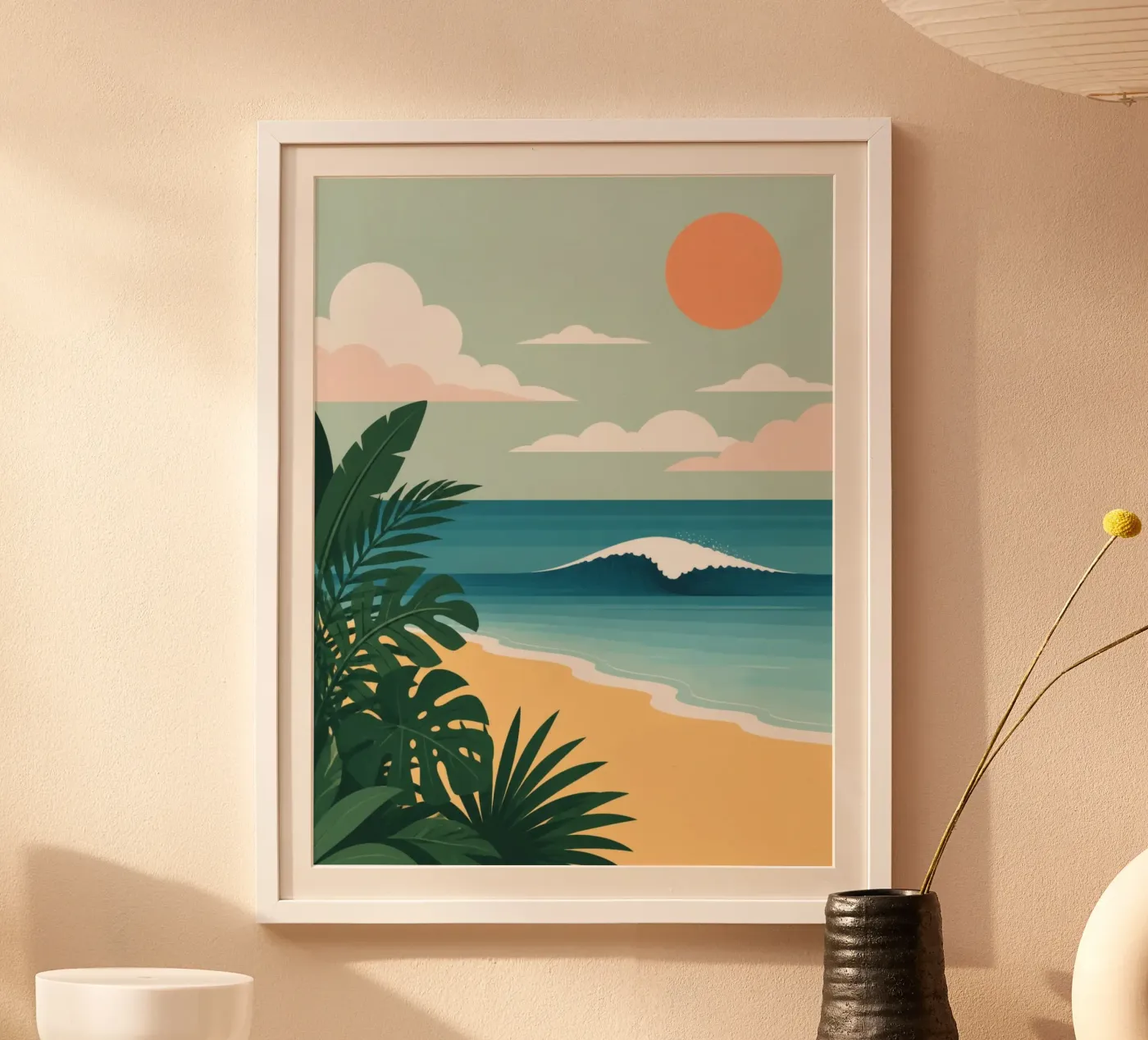 Tropical Beach poster da NeverOver