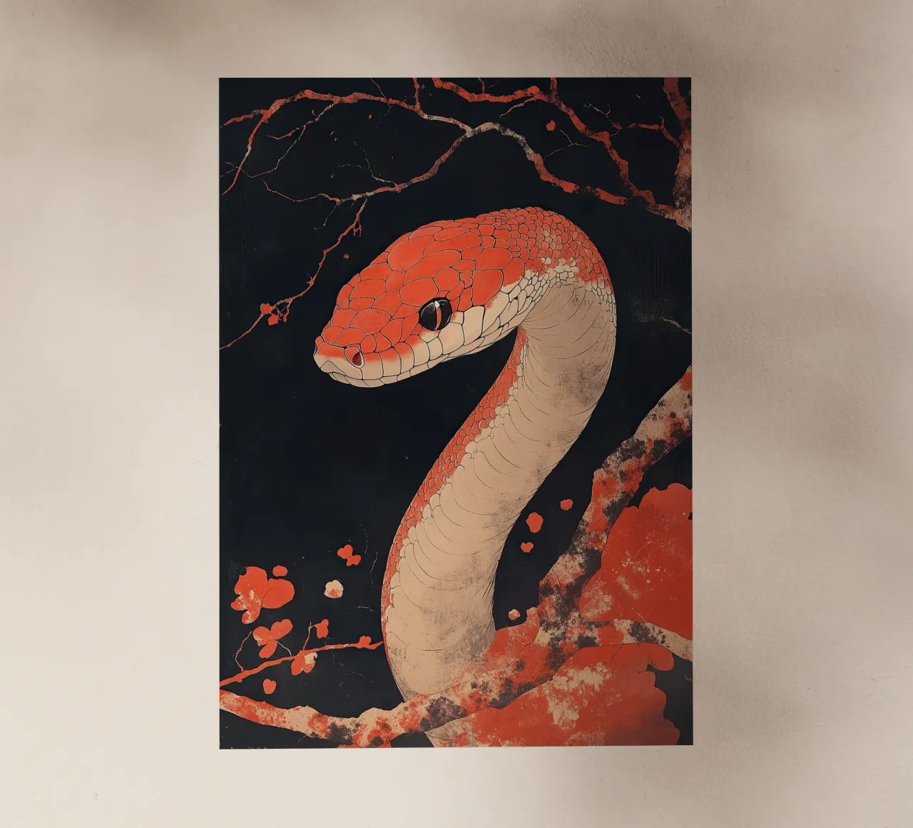 Serpente pellicola backlit da Nikis Art Studio