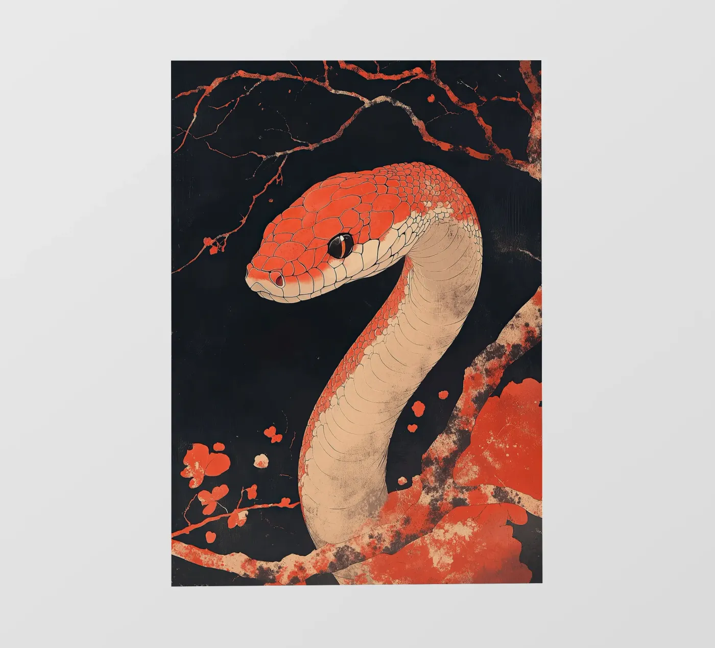 Serpente pellicola backlit da Nikis Art Studio