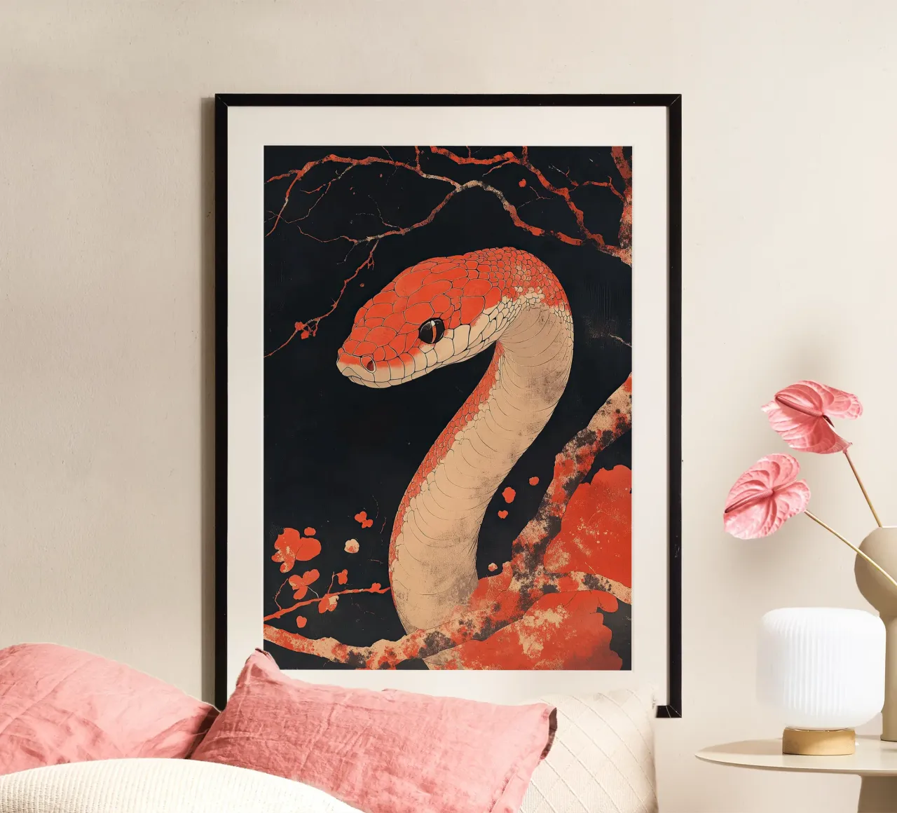 Serpente carta hahnemühle da Nikis Art Studio