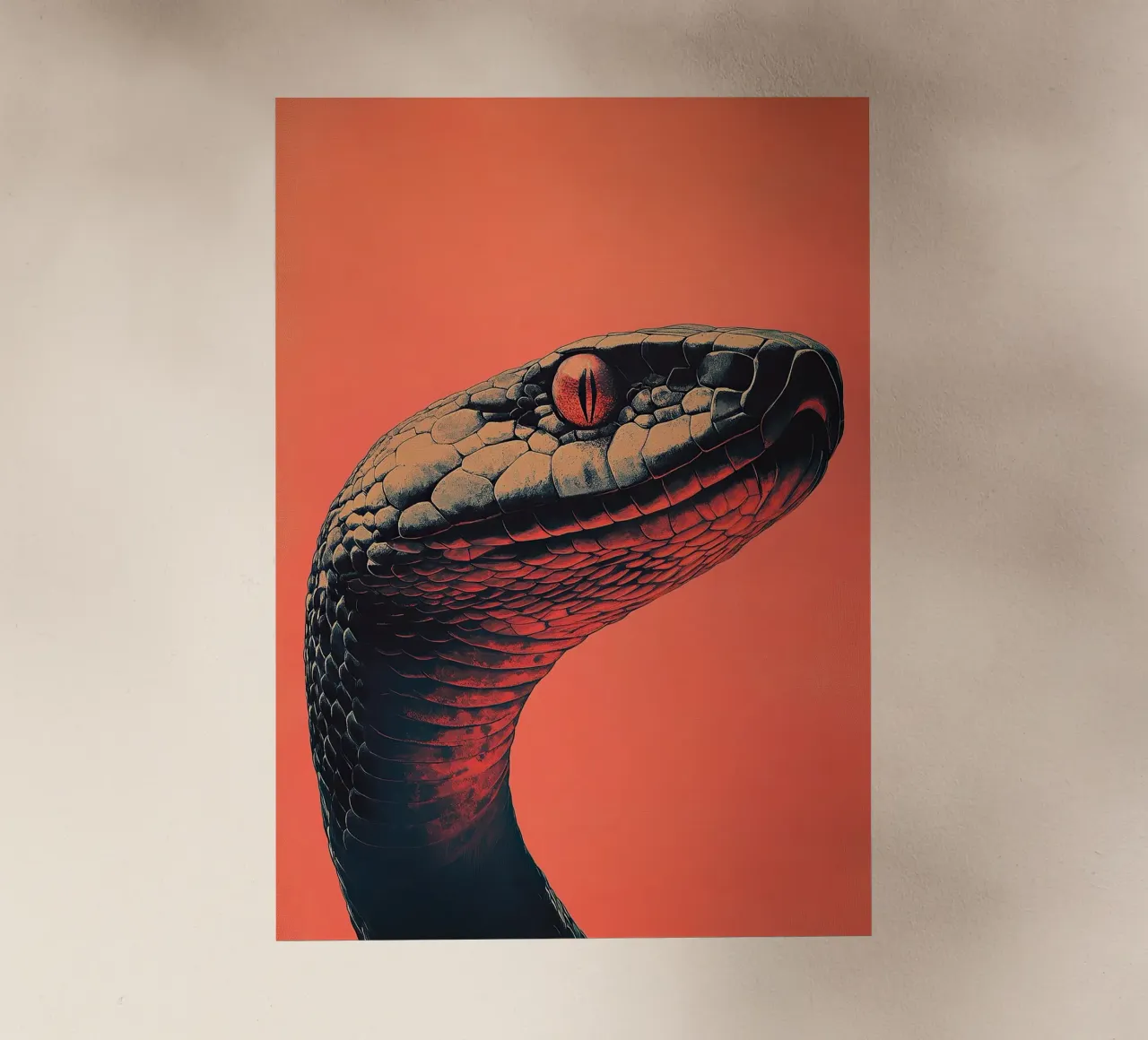 Serpente pellicola backlit da Nikis Art Studio